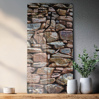Orologio verticale Muro di pietra