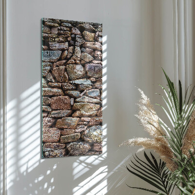 Orologio verticale Muro di pietra