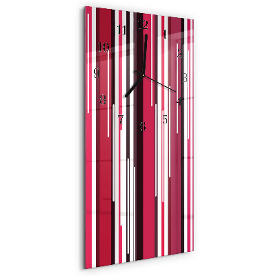 Orologio verticale Strisce