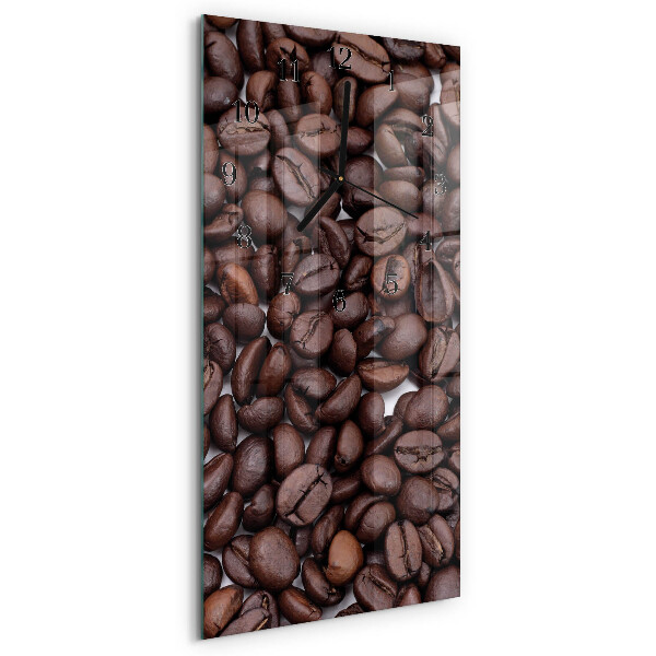 Orologio verticale chicchi di caffè