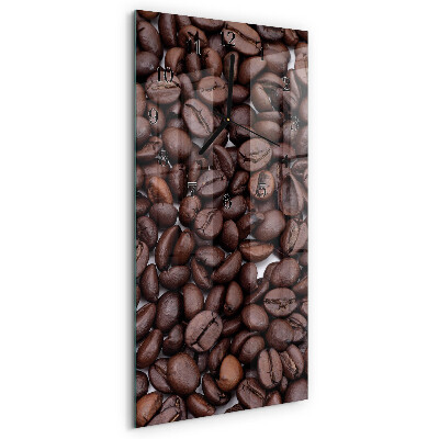 Orologio verticale chicchi di caffè