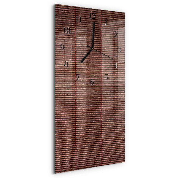 Orologio verticale Tende di bambù