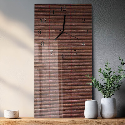 Orologio verticale Tende di bambù