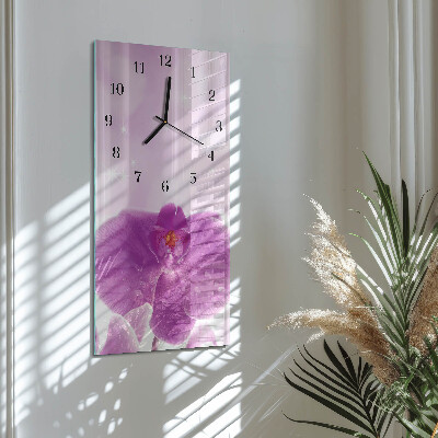 Orologio verticale Orchidea