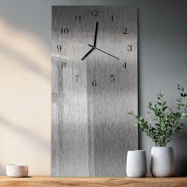 Orologio verticale Acciaio