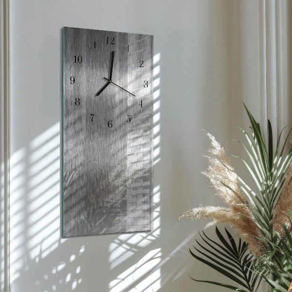 Orologio verticale Acciaio