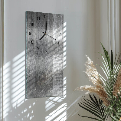 Orologio verticale Acciaio
