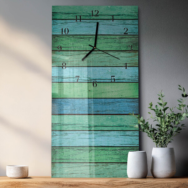 Orologio verticale Legna