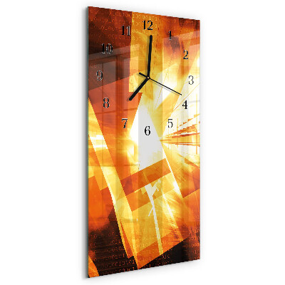 Orologio verticale Astrazione