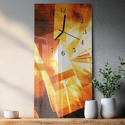 Orologio verticale Astrazione