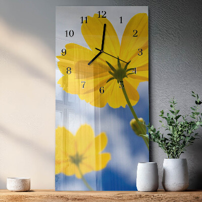 Orologio verticale Fiore