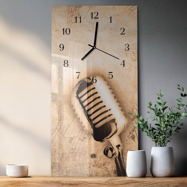 Orologio verticale Microfono