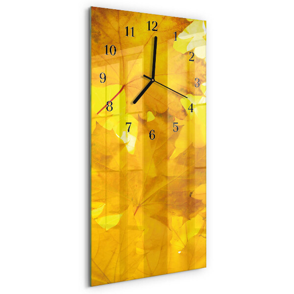 Orologio verticale Foglie