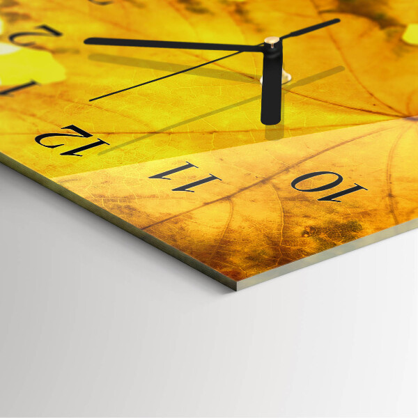 Orologio verticale Foglie
