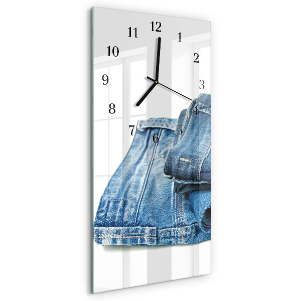 Orologio verticale Jeans