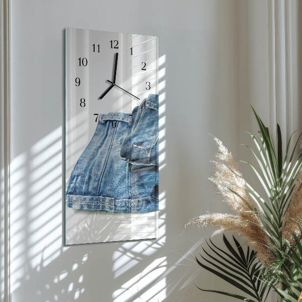 Orologio verticale Jeans
