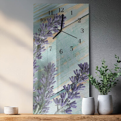 Orologio verticale Lavanda