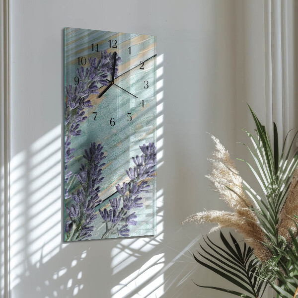 Orologio verticale Lavanda