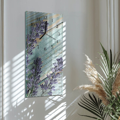 Orologio verticale Lavanda