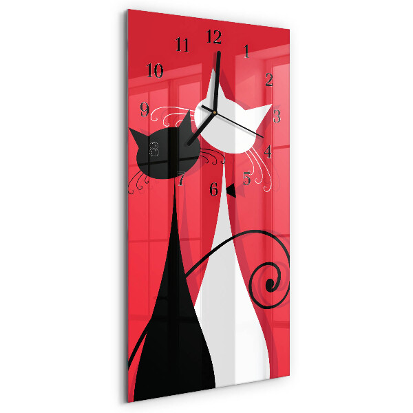 Orologio verticale Gatti