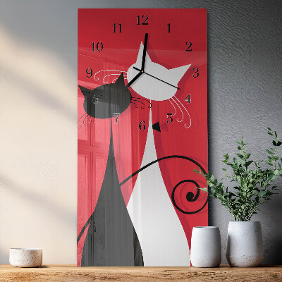 Orologio verticale Gatti