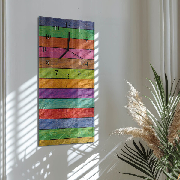 Orologio verticale Strisce