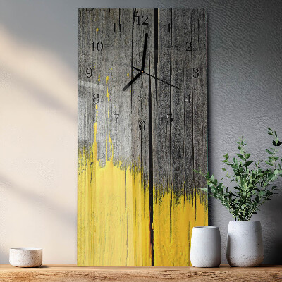 Orologio verticale Tavola di legno