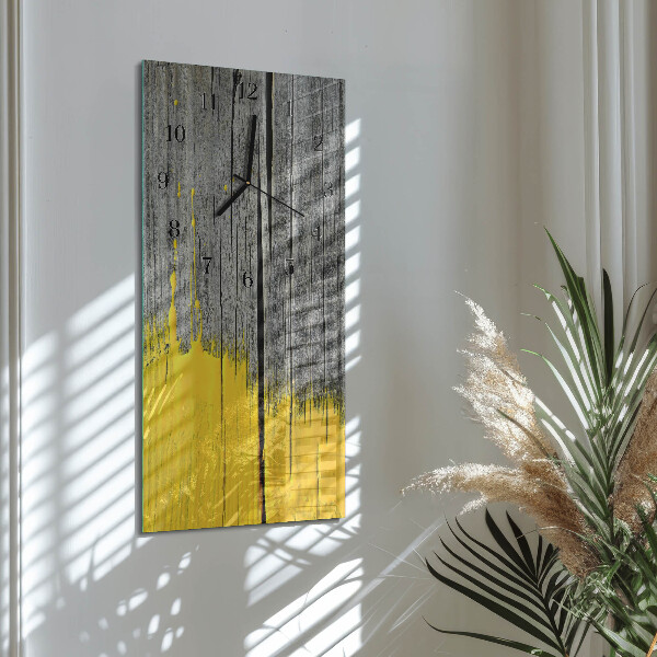 Orologio verticale Tavola di legno