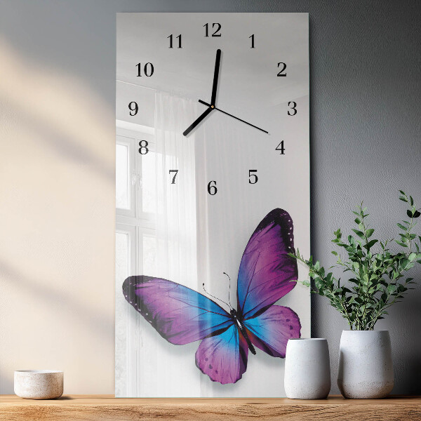 Orologio verticale Farfalle