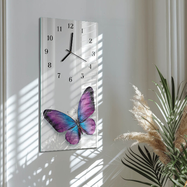 Orologio verticale Farfalle