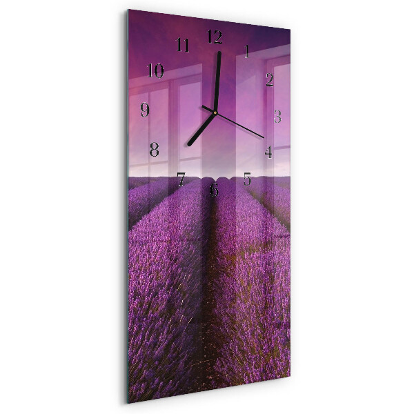 Orologio verticale Campo di lavanda