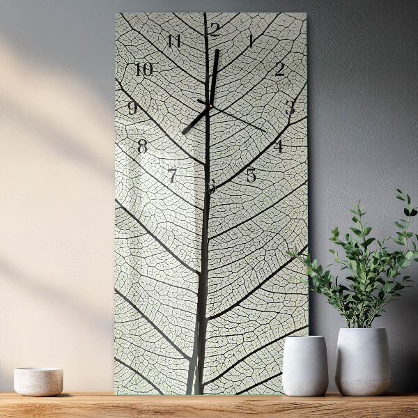 Orologio verticale Foglio