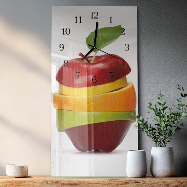 Orologio verticale Frutta