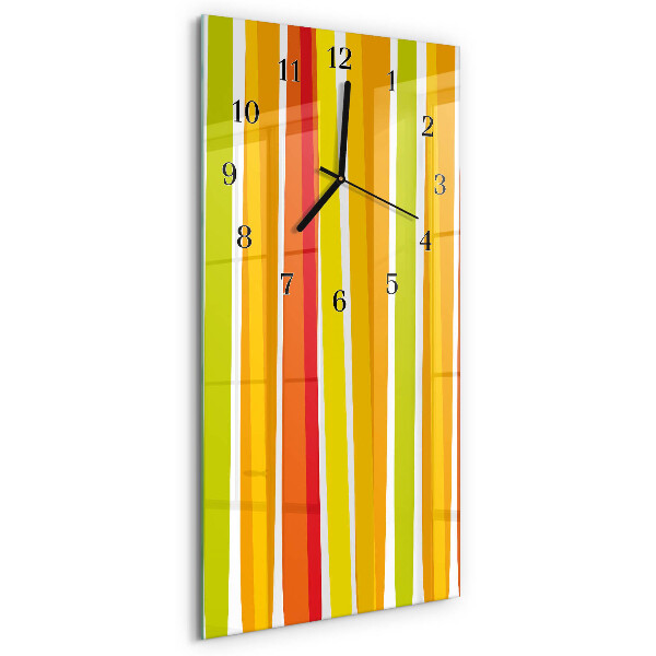 Orologio verticale Strisce