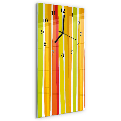 Orologio verticale Strisce