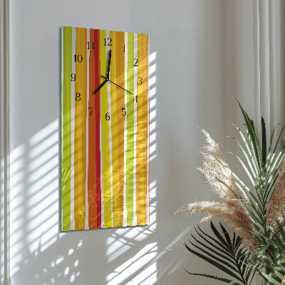 Orologio verticale Strisce
