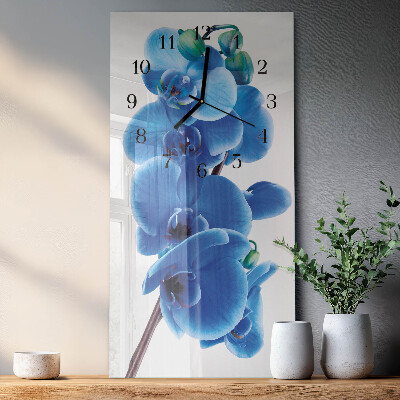 Orologio verticale Orchidea