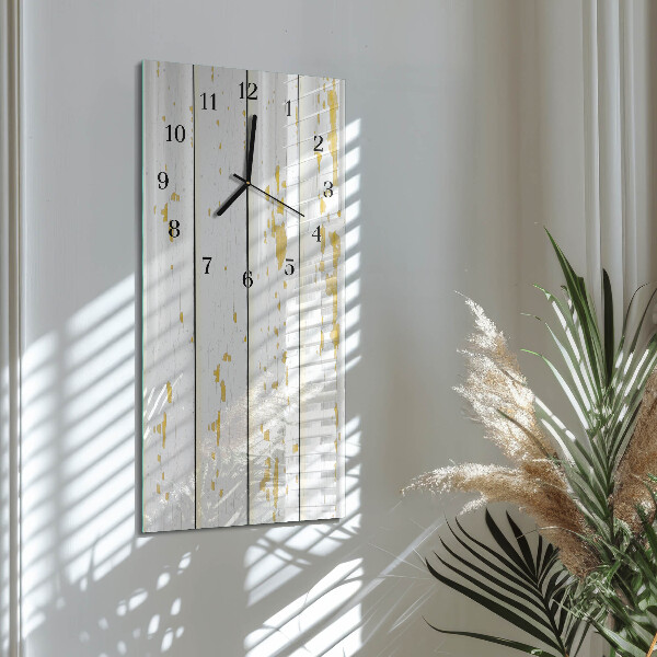 Orologio verticale Pavimento in legno