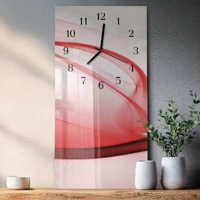 Orologio verticale Linee astratte