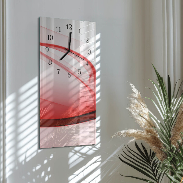 Orologio verticale Linee astratte