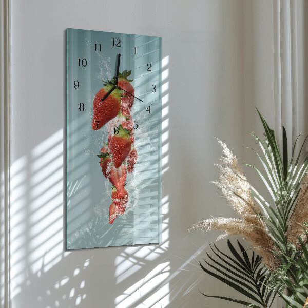 Orologio verticale Fragola