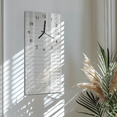 Orologio verticale Strisce