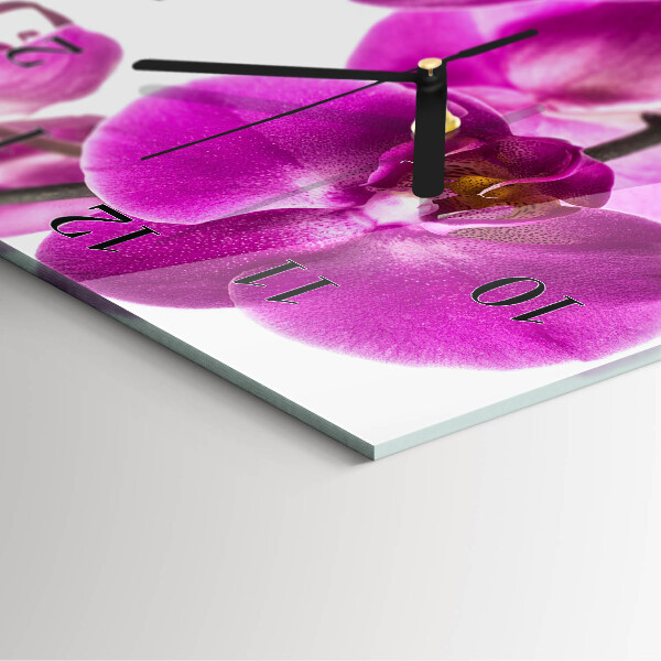 Orologio verticale Orchidee