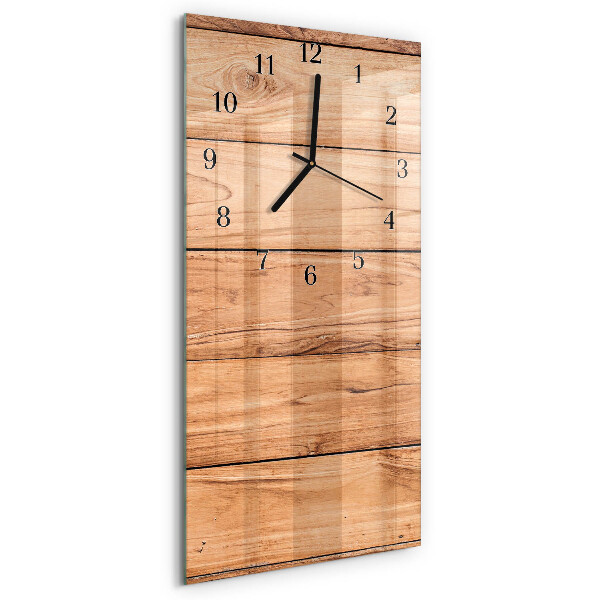 Orologio verticale pannelli di legno