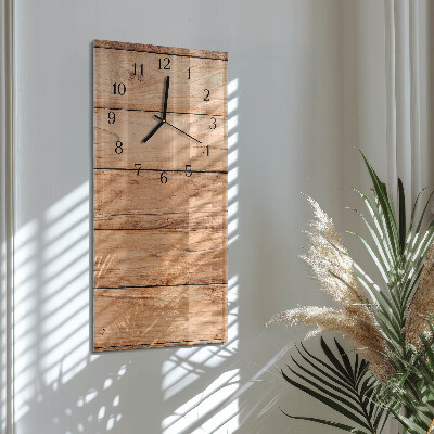Orologio verticale pannelli di legno