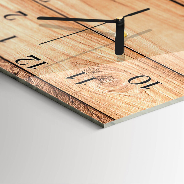 Orologio verticale pannelli di legno