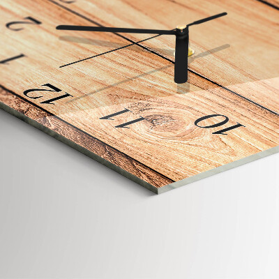 Orologio verticale pannelli di legno