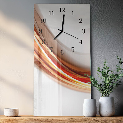 Orologio verticale Linee astratte