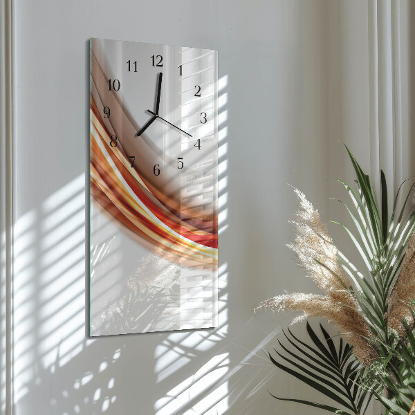 Orologio verticale Linee astratte