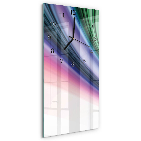 Orologio verticale Linee astratte